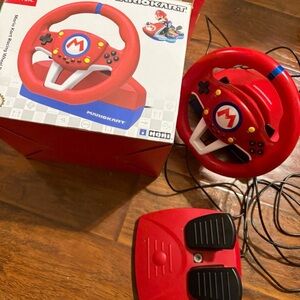 Mario Kart Racing Wheel for Nintendo Switch - Red